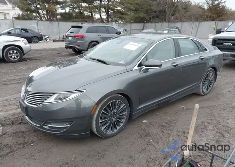 2016 Lincoln Mkz Hybrid из США, поврежденный, VIN 3LN6L2LU8GR611752